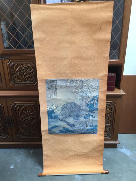Asian Scroll Artwork