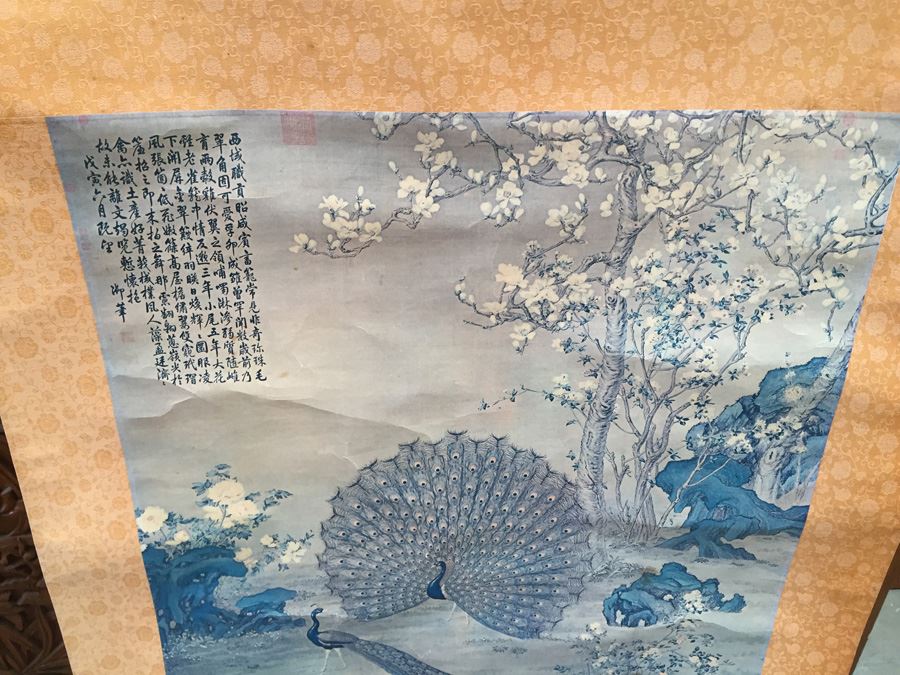 Asian Scroll Artwork [Photo 2]