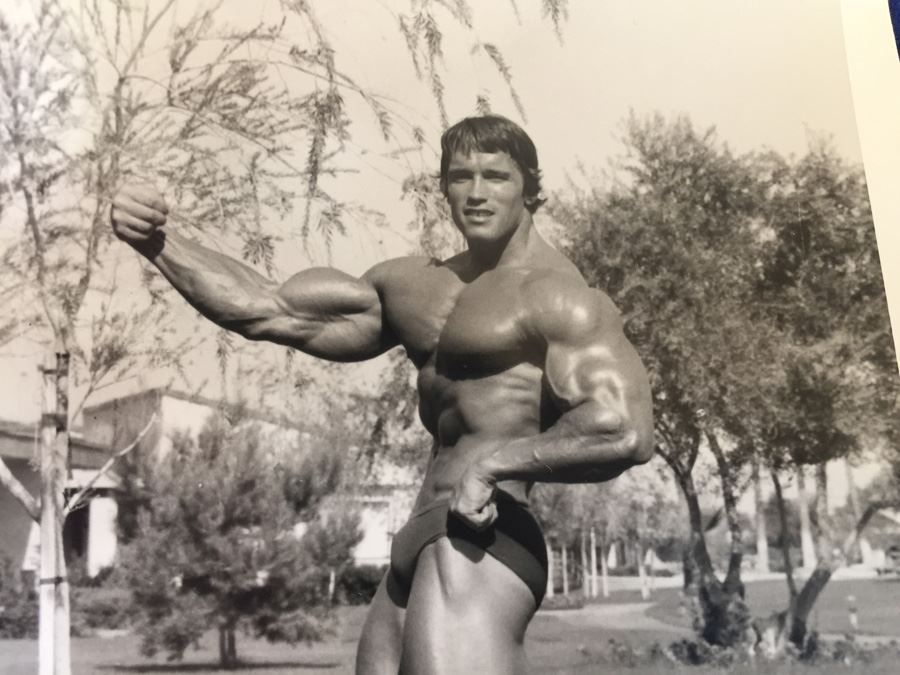 Early Arnold Schwarzenegger Period B&W Bodybuilding Photo Pre Conan the Barbarian [Photo 3]