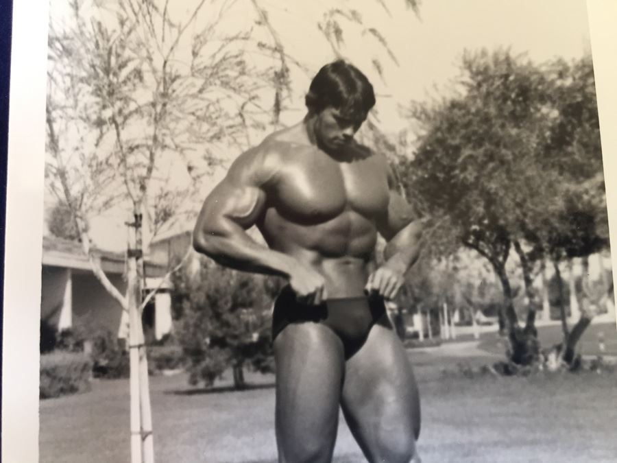 Early Arnold Schwarzenegger Period B&W Bodybuilding Photo Pre Conan the Barbarian [Photo 2]