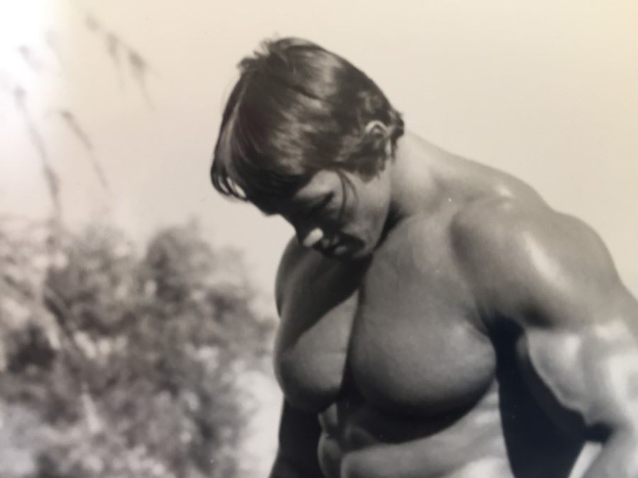 Early Arnold Schwarzenegger Period B&W Bodybuilding Photo Pre Conan the Barbarian [Photo 7]