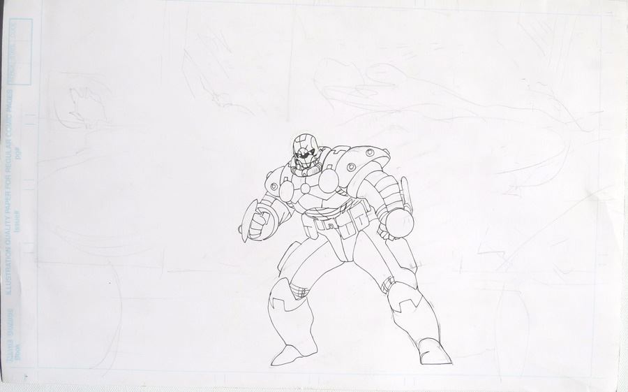 Jim Lee Double Sided Image Comics Character Design For Brass [Photo 4]