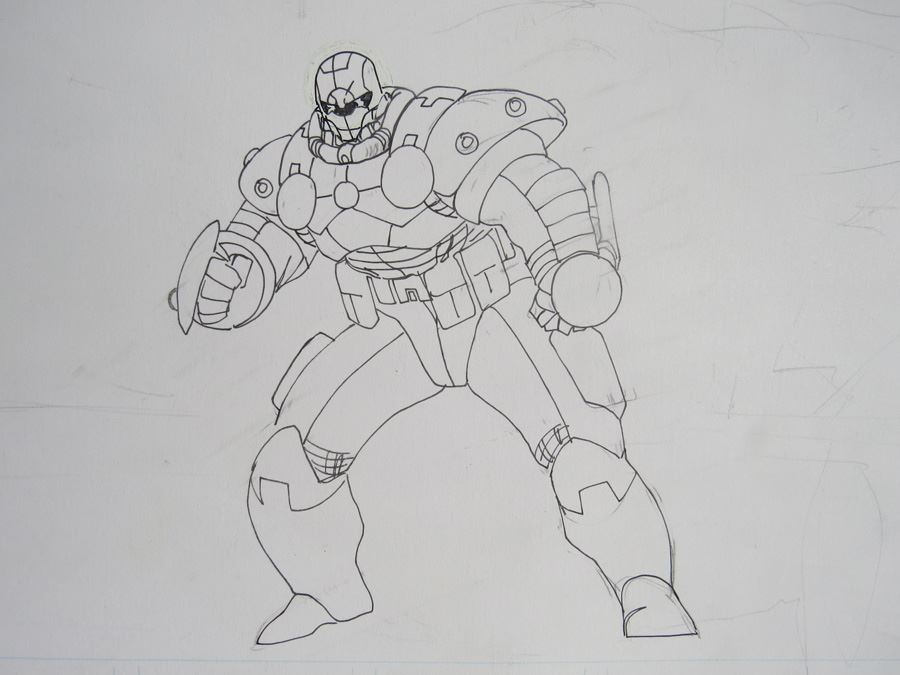 Jim Lee Double Sided Image Comics Character Design For Brass [Photo 2]