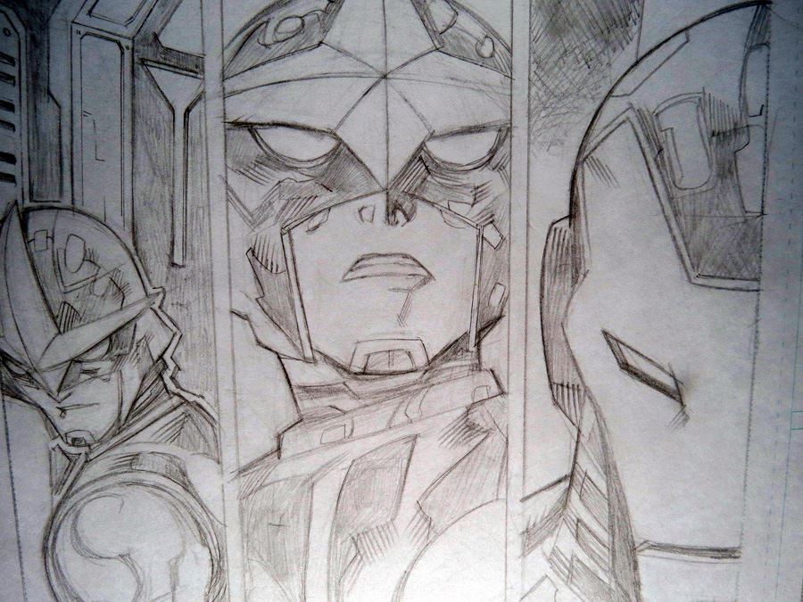 John Timms Nova Special #1 Pg 29 Original [Photo 2]