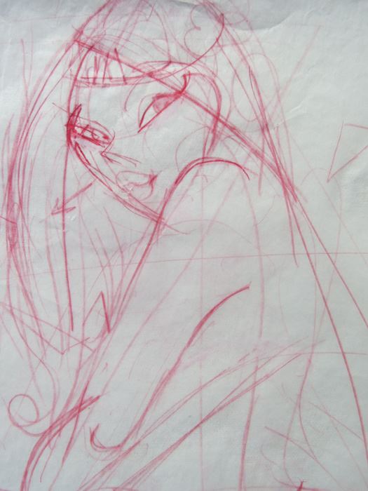 Alberto Ruiz Published Big Butt Hawaiian Woman Sketch [Photo 2]