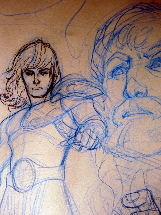 Aaron Lopreski Eternals #1 Cover [Photo 2]