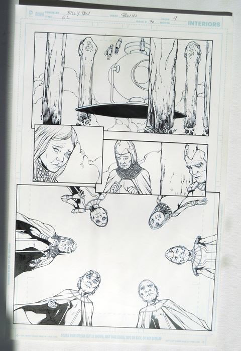 Billy Tan/Mark Irwin Green Lantern #40 P.4 [Photo 1]