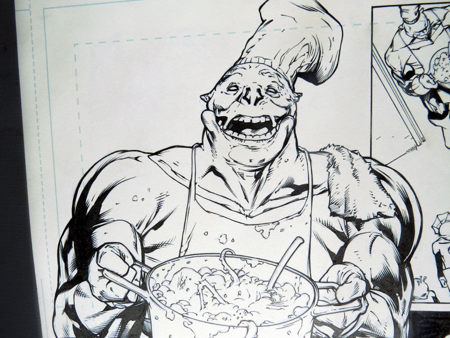 Billy Tan/Mark Irwin Green Lantern #40 P.5 Original [Photo 2]