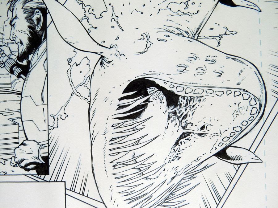 Billy Tan/Mark Irwin Green Lantern Annual #3 P.22 Original [Photo 2]