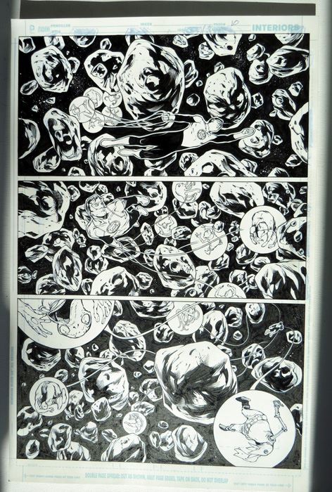 Billy Tan/Mark Irwin Green Lantern #39 P.10 Original