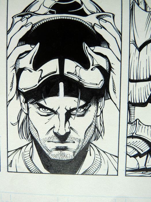 Mark Irwin Aquaman And The Others Fe #1 P.17 Original [Photo 2]