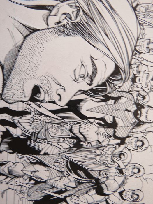 Mark Irwin Aquaman And The Others Fe #1 P.13 Original [Photo 2]