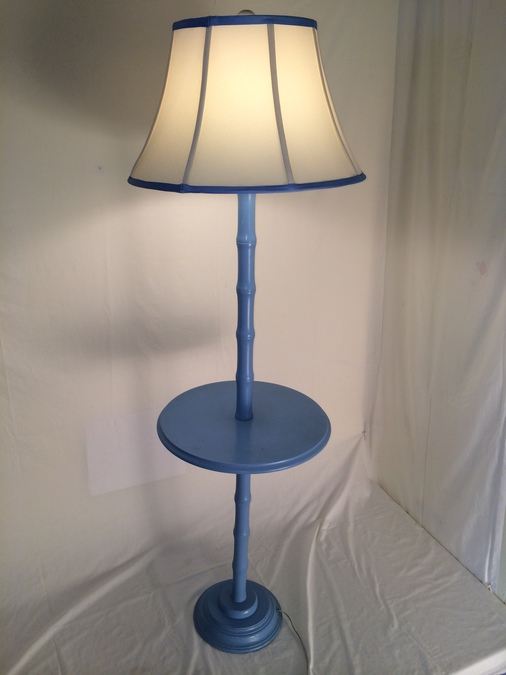 Blue Floor Lamp [Photo 1]