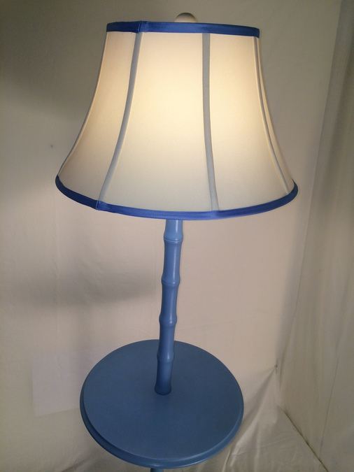 Blue Floor Lamp [Photo 3]