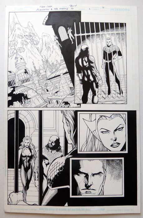 Mark Irwin Aquaman And The Others Fe #1 P.6 Original [Photo 1]