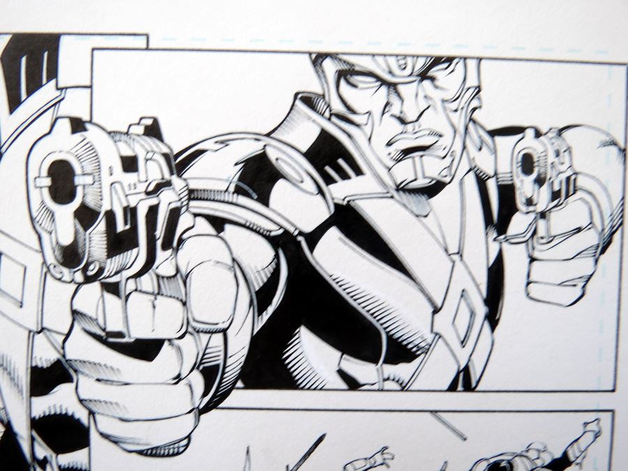 Mark Irwin Aquaman And The Others Fe #1 P.4 Original [Photo 2]