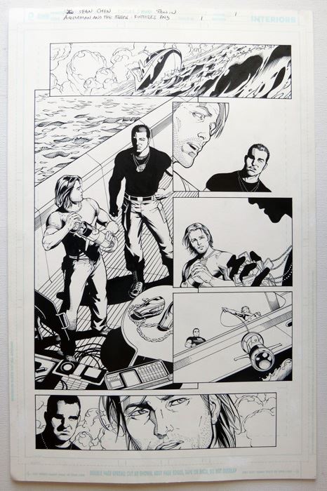 Mark Irwin Aquaman And The Others Fe #1 P.1 Original