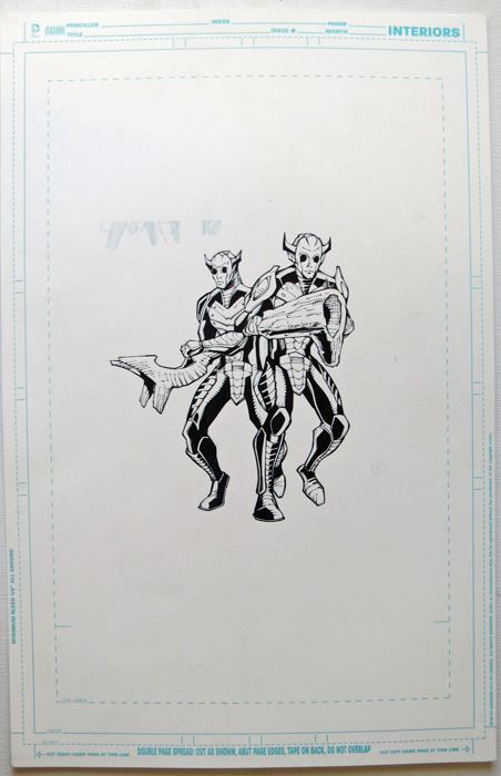 Thor 2 Dark Elf Art Childrens Book Mark Irwin Original Art [Photo 1]