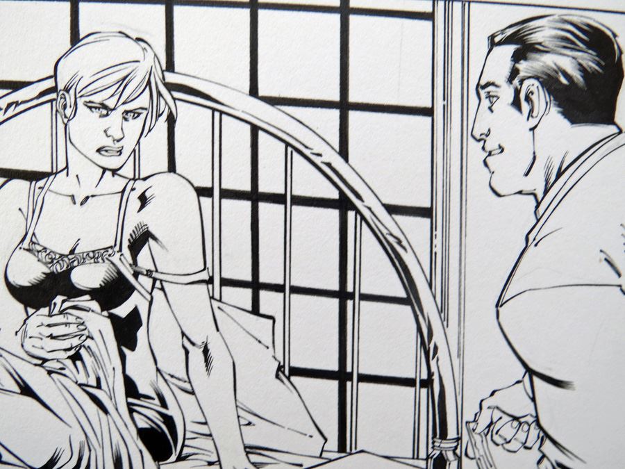 Patriots #9 P.8 Mark Irwin Original Art [Photo 2]