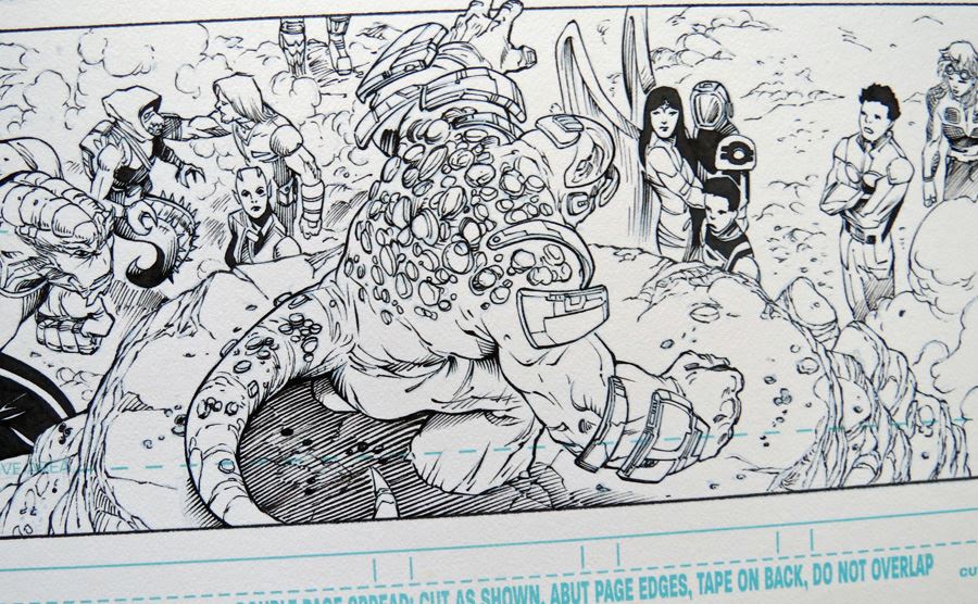 Legion Lost #16 P.19 Mark Irwin Original Art [Photo 2]