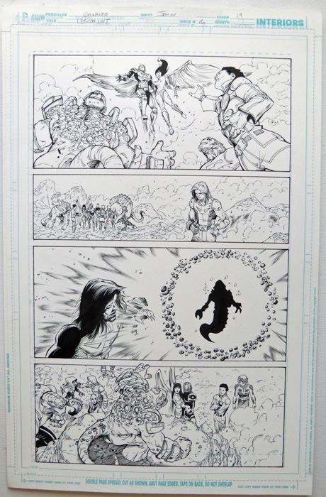 Legion Lost #16 P.19 Mark Irwin Original Art [Photo 1]