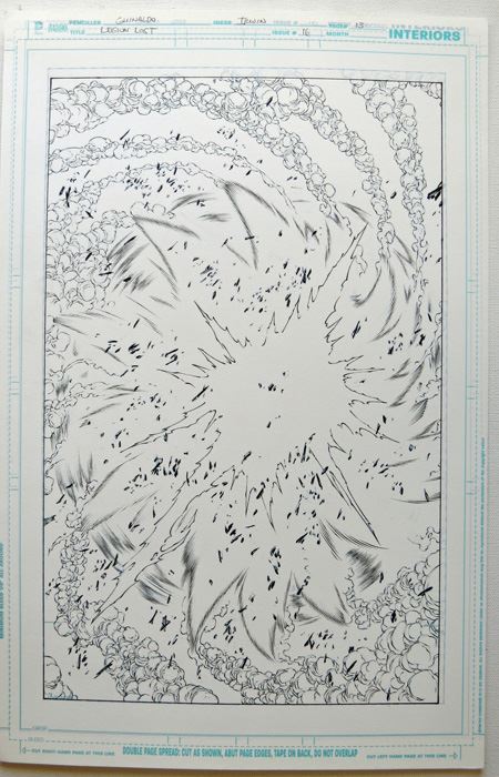Legion Lost #16 P.13 Mark Irwin Original Art [Photo 1]