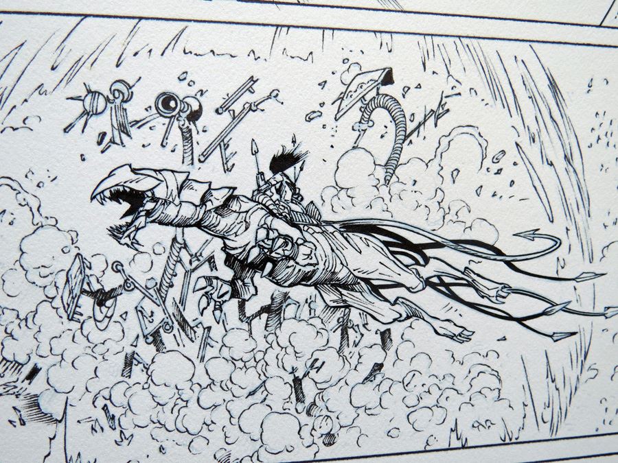 Legion Lost #16 P.2 Mark Irwin Original Art [Photo 2]