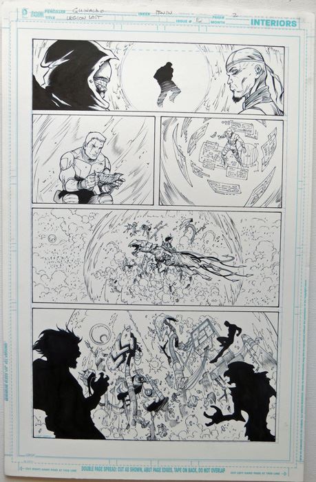 Legion Lost #16 P.2 Mark Irwin Original Art [Photo 1]