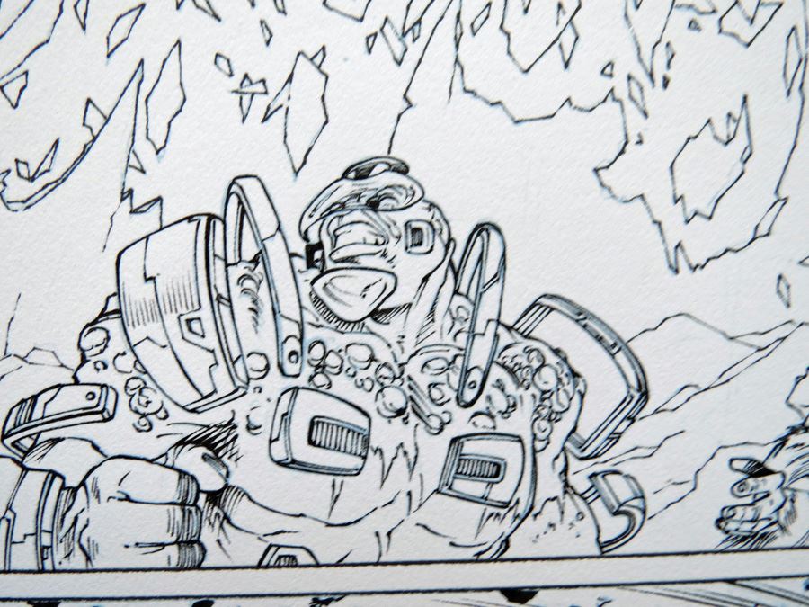 Legion Lost #16 P.14 Mark Irwin Original Art [Photo 2]