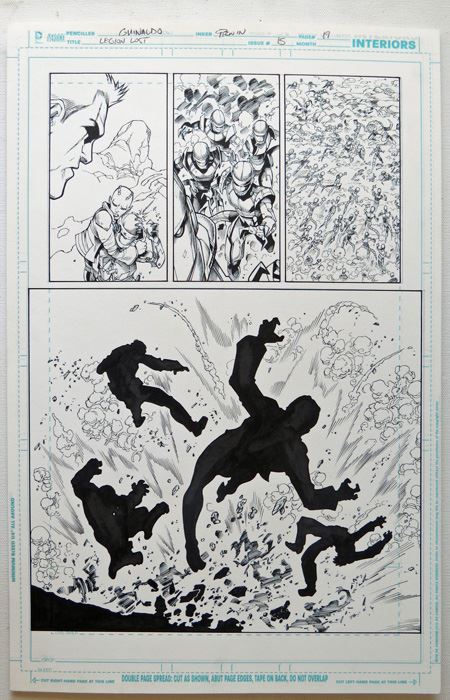 Legion Lost #15 P.19 Mark Irwin Original Art [Photo 1]