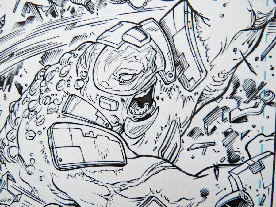 Legion Lost #15 P.17 Mark Irwin Original Art [Photo 2]