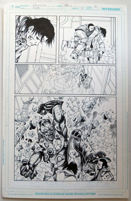 Vibe #7 P.8 Mark Irwin Original Art [Photo 1]