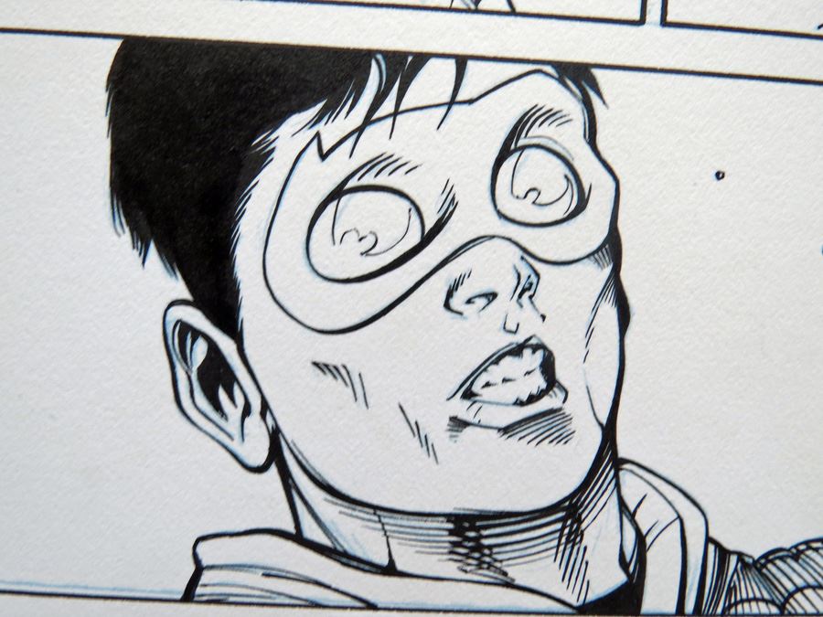 Vibe #7 P.1 Mark Irwin Original Art [Photo 2]