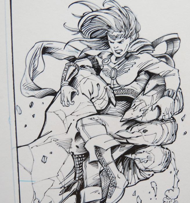 Vibe #8 P.3 Mark Irwin Original Art [Photo 2]