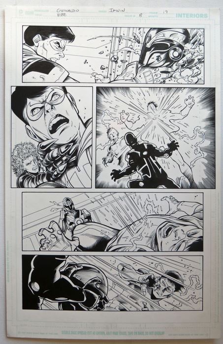 Vibe #8 P.19 Mark Irwin Original Art