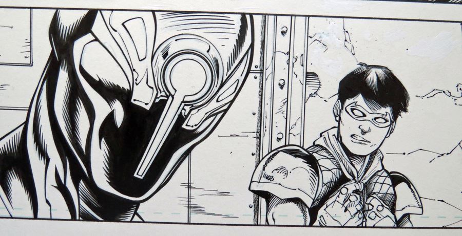 Vibe #8 P.14 Mark Irwin Original Art [Photo 2]