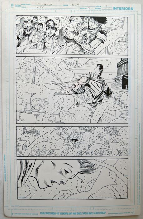 Vibe #8 Pg 10 Mark Irwin Original Art