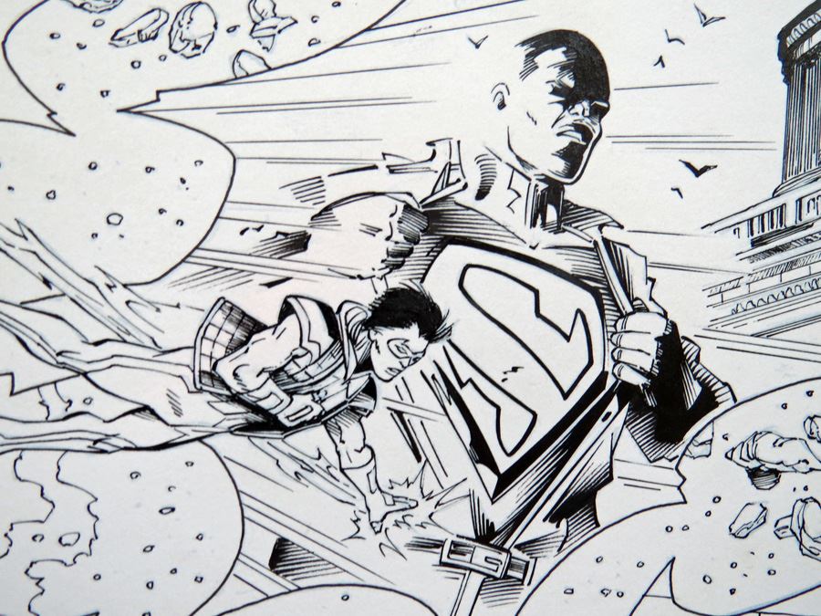 Vibe #8 Pg 10 Mark Irwin Original Art [Photo 2]