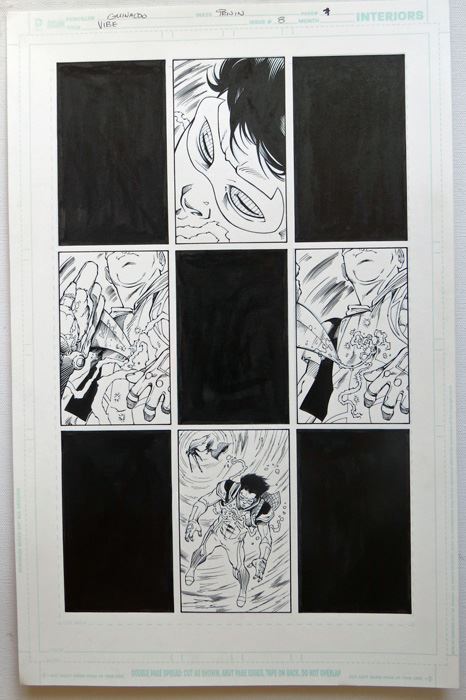 Vibe #8 Pg7 Mark Irwin Original Art