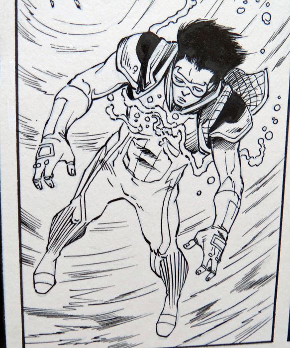 Vibe #8 Pg7 Mark Irwin Original Art [Photo 2]