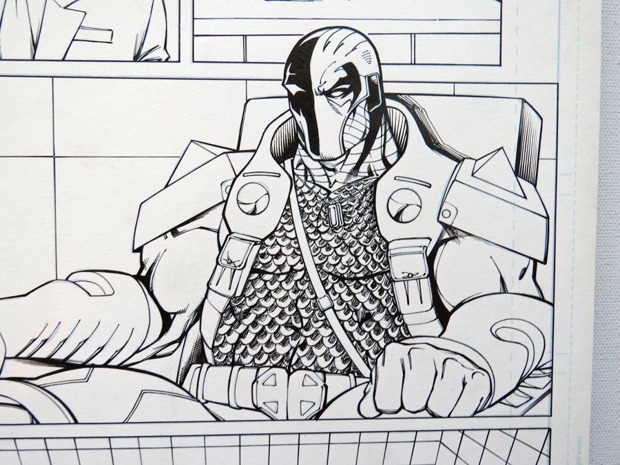 Suicide Squad #2 P.10 Mark Irwin Original Art [Photo 2]