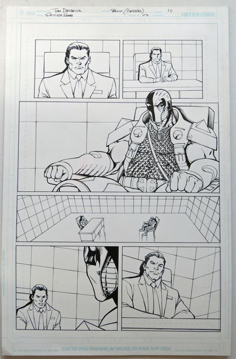 Suicide Squad #2 P.10 Mark Irwin Original Art