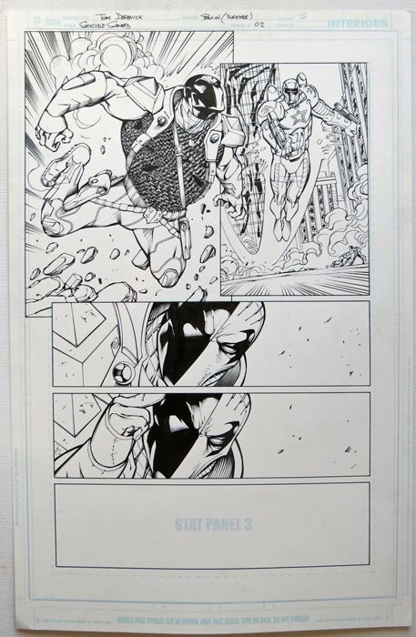 Suicide Squad #2 P.5 Mark Irwin Original Art