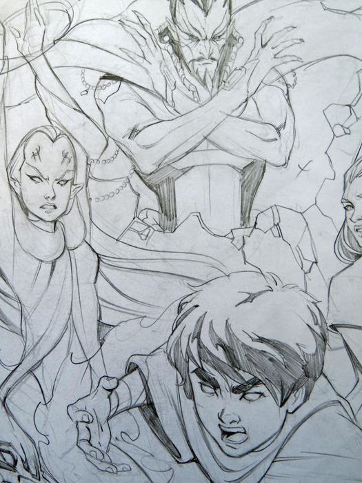 Star Mage #6 Cover - Franco Cespedes - Idw Original Art [Photo 3]