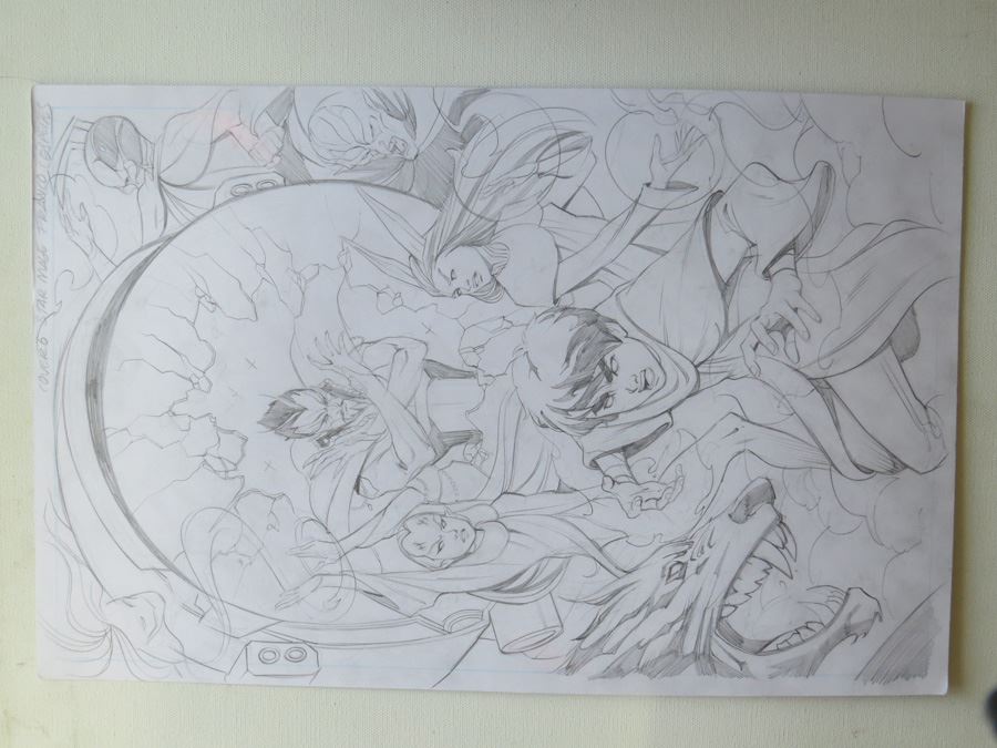 Star Mage #6 Cover - Franco Cespedes - Idw Original Art [Photo 5]