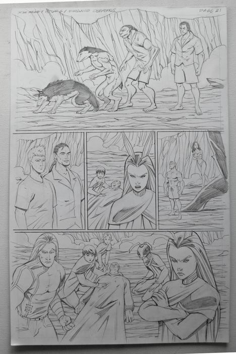 Star Mage #6 P.21 - Franco Cespedes - Idw Original Art