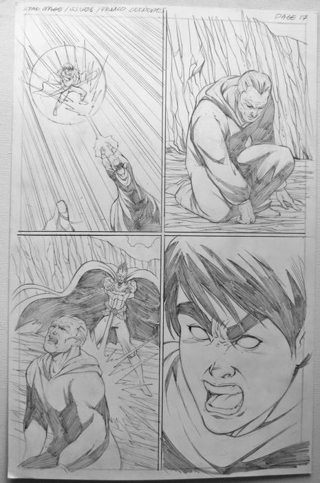Star Mage #6 P.17 - Franco Cespedes - Idw Original Art