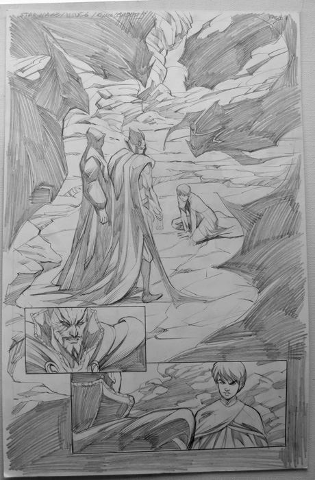 Star Mage #6 P.1 - Franco Cespedes - Idw Original Art