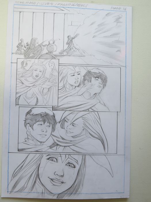 Star Mage #4 P.16 - Franco Cespedes - Idw Original Art [Photo 2]