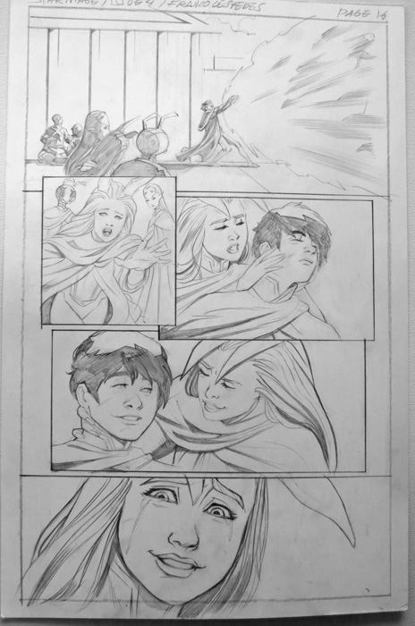 Star Mage #4 P.16 - Franco Cespedes - Idw Original Art